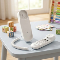 Téléphone parlant simulé pour l'éducation précoce des bébés, jouet musical de simulation, puzzle, aide pédagogique Montessori