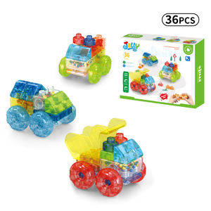 Ensemble de construction en blocs de gelée, blocs de construction en boîte, à presser, à étirer, à calquer, pour soulager le stress des adultes - Product Image 1