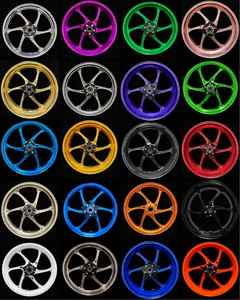 Roues de moto de course légères en alliage d'aluminium forgé 6061 T6 CNC, personnalisées pour Kawasaki H2 H2R H2C 2015-2025 - Product Image 5