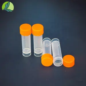 The Supplier Directly Supplies 5ml Transparent Refrigerated Tube Disposable Medical Sampling Tube
