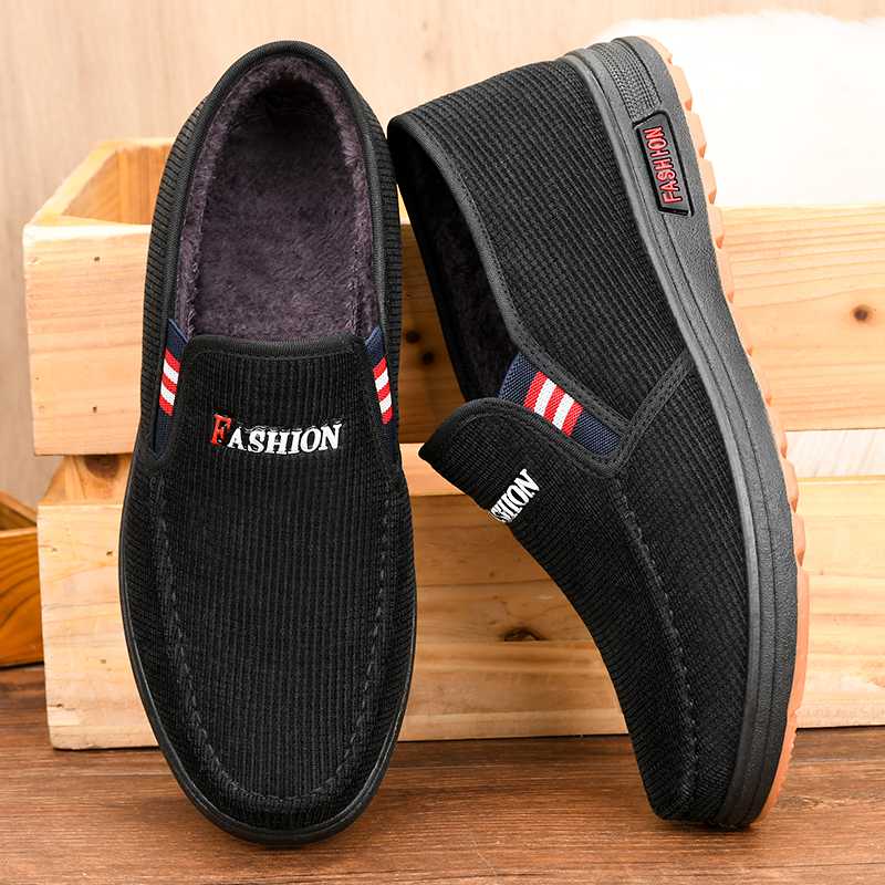 BM-22092メンズスリップオンウィンターボートシューズ