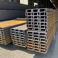 Poutre en acier profilé en U ASTM A36 75 mm galvanisée 41x41 en acier au carbone pour support structurel de charpente de bâtiment à découper