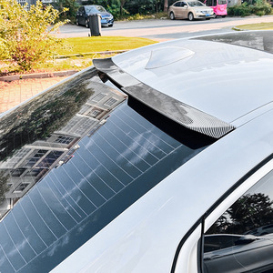 Bmw Rear Spoiler Piano <b>Black</b> Carbon Fiber Texture Ducktail <b>Trunk</b> Lip For 3 Series G20 2019+ - Product Image 2