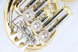 Corno Francese Piccolo di Alta Qualità in Ottone Giallo, Accordatura in Sib, Produzione OEM, Corno Francese per Bambini - Product Image 3