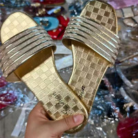 Sandales Plates Confortables Mode Femme, Motifs Variés, Légères, pour Plage, Été & Printemps, Vente en Gros
