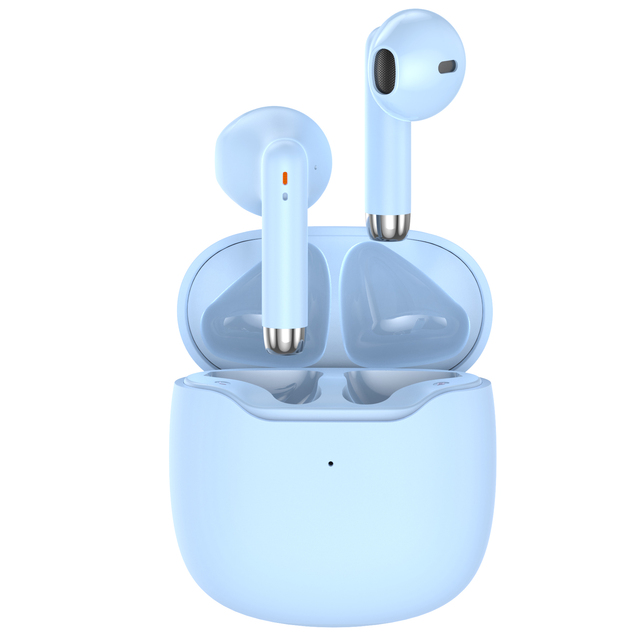 Huien Hi-Fi Stereo Air for Bluetooth In-Ear Headphones Wireless Earbuds 4 Mics LED Battery Indicator IPX4 Waterproof Clear Sound