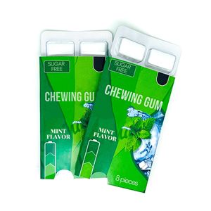 Goma de mascar de xilitol con cafeína personalizada al por mayor, con vitaminas, creatina monohidrato y extracto de hongo melena de león para energía - Product Image 1