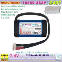 C196A1 7.4V 5200mAh 충전식 리튬이온 배터리 킬번 II 2 스피커 7252-XML-SP 18650-2S2P Z407용