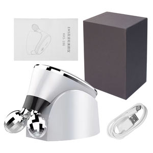 Mikrostrom-Gesichts walze Elektrische Gesichts massage gerät rolle zur Falten entfernung Anti-<span class=keywords><strong>Aging</strong></span>-Hals-und Gesichtslifting-Gerät festziehen - Product Image 2