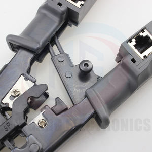 أدوات إصلاح شبكة RG مجموعة قطع أسلاك فولاذية متجرد LAN 4P 6P 8P RJ45 شبكة مع جهاز اختبار - Product Image 5