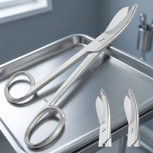 Ciseaux chirurgicaux Bruns en acier inoxydable, instrument de chirurgie générale manuel, certifié CE Classe I - Product Image 4