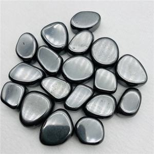 Vente en gros de pierres roulées polies en cristal, grossiste en pierres précieuses, hématite noire roulée pour la décoration intérieure - Product Image 5
