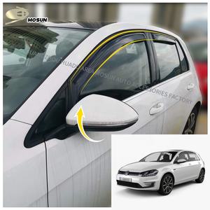 Visière de fenêtre en canal d'injection pour Volkswagen <span class=keywords><strong>Golf</strong></span> Mk7 2012-2021 pare-vent pare-météo déflecteur pare-pluie 2015 2020 - Product Image 2