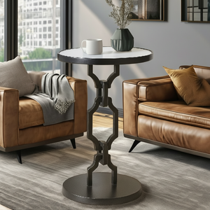 Table d'appoint moderne XIMUN avec fonction réglable et rangement pour salon de meubles de maison - Product Image 1