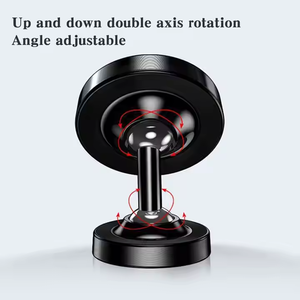 Factory Direct Dual Magnetic Mobile Stents <b>PC</b> Material Portable Gym Phone <b>Stand</b> Desk-Use Cellphone Holder with Grip Feature - Product Image 5