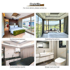 プレハブベッドキャビンホテルコンテナホームスリープポッド屋外モバイル小型スペースカプセルハウスキッチン付き - Product Image 3