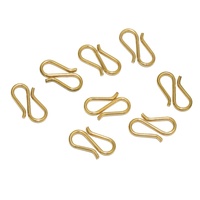 20 pièces fil d'acier inoxydable diamètre 1mm S-forme fermoir connecteurs pour collier Bracelet accessoires résultats bijoux en gros