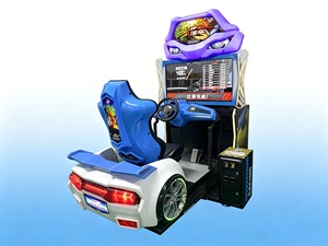 Machine d'arcade de course dynamique à LED, à monnayeur, pour simulateur de conduite de drift, pour centre de jeux - Product Image 1