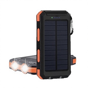 Banco <span class=keywords><strong>de</strong></span> Energía Portátil Solar Impermeable <span class=keywords><strong>de</strong></span> Plástico para Exteriores con Brújula, 20000mAh <span class=keywords><strong>de</strong></span> Gran Capacidad, Venta al por Mayor Transfronteriza - Product Image 1