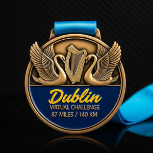 Médailles personnalisées en alliage <span class=keywords><strong>de</strong></span> zinc sur le thème des monuments urbains, avec relief 3D et émail souple, pour événements <span class=keywords><strong>de</strong></span> course <span class=keywords><strong>de</strong></span> marathon - Product Image 1