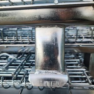 <span class=keywords><strong>Cage</strong></span> en treillis métallique, tailles personnalisées disponibles, <span class=keywords><strong>cage</strong></span> de rangement industrielle pliable en acier avec roulettes - Product Image 6