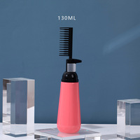 Bouteilles de soins cosmétiques roses, 50 pièces, emballage personnalisé en usine avec peigne
