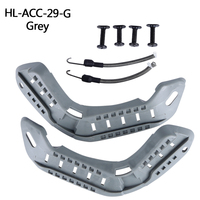 MICH 2000 Accessoires pour casque tactique Rail de guidage ABS Hunting FAST Helmet Slide Rail