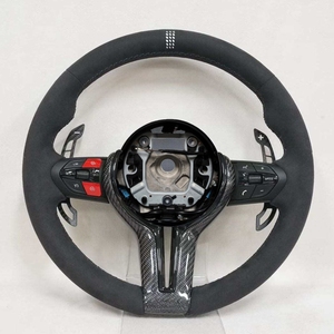 Volant de voiture en Alcantara <span class=keywords><strong>M</strong></span> Sports pour <span class=keywords><strong>BMW</strong></span> F07 F30 F10 F12 F15 F34 F35 F36 F20 F22 F25 F32 <span class=keywords><strong>F80</strong></span> M3 M4 M5 X5 E70 E90 E91 E92 - Product Image 1