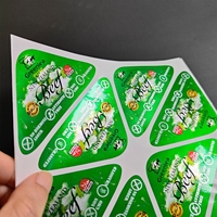 Wasserfeste Kraftpapier-Aufkleberrolle mit UV-Druck und Klebefläche für Kerzen, Bastelarbeiten und Fotorahmen