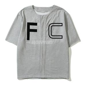 2025 Новая бейсбольная куртка унисекс с логотипом на молнии с коротким рукавом, Модные 100 хлопковые бейсбольные майки - Product Image 1