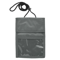 Dompet Leher Kain Oxford dengan Logo yang Dapat Disesuaikan, Tempat Kartu Identitas Perusahaan, Tempat Kartu ID, dan Tempat Pulpen