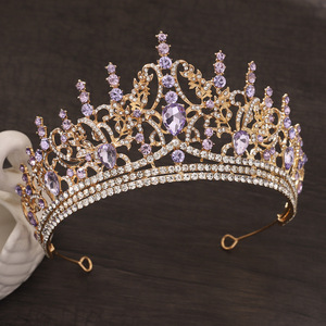 Di lusso scintillante fatto a mano con strass festa di compleanno da <span class=keywords><strong>sposa</strong></span> diadema da <span class=keywords><strong>sposa</strong></span> <span class=keywords><strong>accessori</strong></span> per capelli da <span class=keywords><strong>sposa</strong></span> - Product Image 3