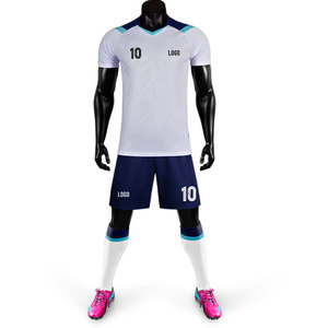 Kaos Sepak Bola Kustom Jersey Pertandingan Latihan Olahraga - Product Image 4