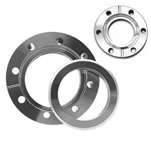 CF 진공 루즈 LJ 나사형 홀 TH 플랜지 스테인리스 스틸 304 나이프 엣지 스타일 내부 용접 CF 16 - 25 40 50 플랜지 맞춤 제작 - Product Image 1