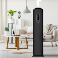 Diffuseurs d'arômes intelligents télécommandés Machine de diffusion d'huiles essentielles au sol avec écran tactile intelligent pour hôtels