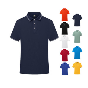 Camiseta de Golf para Hombre, Diseño Liso, Antiarrugas, Tejida, 100% Algodón, Alta Calidad, Venta al Por Mayor - Product Image 1