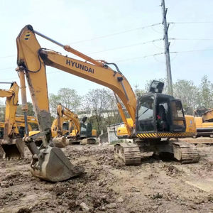 รถขุดเครื่องจักรก่อสร้างทางวิศวกรรม21ตันเครื่องขุด Doosan-215-9C มือสอง - Product Image 1