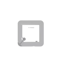 Étiquette NFC de sortie d'usine HF 13.56MHz autocollant pour la gestion des actifs NFC RFID Tag