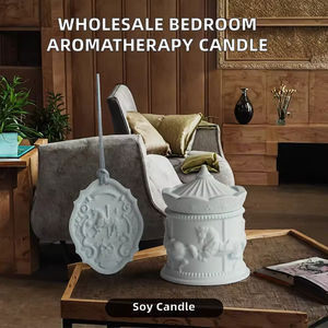 Bougie d'aromathérapie professionnelle en cire de soja en gros pour chambre à coucher, lumière longue durée parfumée pour décorations du Nouvel An - Product Image 5