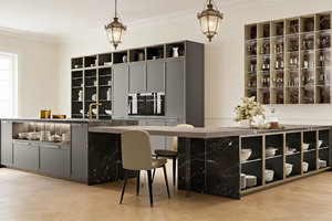 <span class=keywords><strong>Cucina</strong></span> di Lusso Ultra Moderna con Design Senza Maniglie e Illuminazione Intelligente Integrata per Case Contemporanee di Alta Gamma - Product Image 6