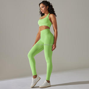 Elastic Quick Dry Breathable Plus Size Women Fitness Gym Female <b>Strapless</b> Yoga <b>Bra</b> High Support Seamless Sports <b>Bra</b> High-waisted - Product Image 2