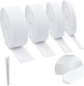 Cinta Elástica de Goma de Poliéster de 1.5 Pulgadas con Cintura Tejida para Faldas y Prendas de Mujer, Amplio Stock Disponible - Product Image 1
