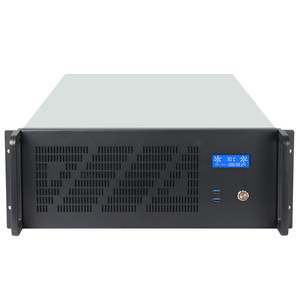EATX ATX Bo mạch chủ hỗ trợ 4U 19 inch Rack máy chủ Chassis với 12PCIe khe cắm và LCD Temp Màn hình 650 mét chiều sâu máy chủ trường hợp - Product Image 1