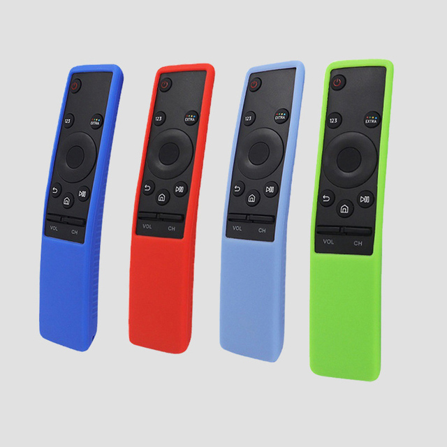 Anti-slip Colorful Silicone Protective Cover / Sleeve / Case for Samsung Smart TV BN59 Remote Control