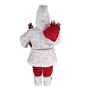 Decorazioni Natalizie All'Ingrosso, Statuetta Multicolore di Babbo Natale, Accessori Regalo, Statua di Babbo Natale in Piedi, Decoro Natalizio - Product Image 4