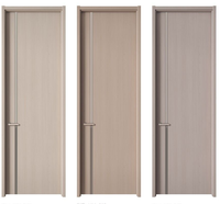 Personnalisation fabricant bois designs moderne 28x72 porte avec cadre portes de chambre portes résidentielles intérieures en bois pour maisons