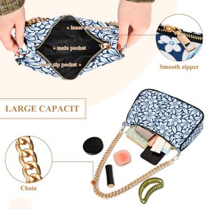 Customizable Printed Tote Handbags for <b>Women</b> Luxury Wholesale Waterproof Portable <b>Messenger</b> <b>Bag</b> with Gold Chain - Product Image 6