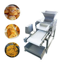Nouvelle machine automatique à étaler le sucre, le sel et le sésame pour la boulangerie, traitement de la farine, acier inoxydable 304, grande capacité