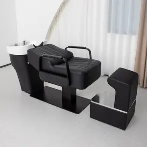Bo Jue desain baru tempat tidur sampo harga grosir mangkuk kursi cuci tempat tidur pemasok perlengkapan salon rambut pabrikan