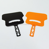 Kipas Tangan Barbekyu Manual, Kipas Tangan Plastik untuk Memanggang, Alat Penyangga Api untuk BBQ, Berkemah, Piknik, Memasak di Luar Ruangan